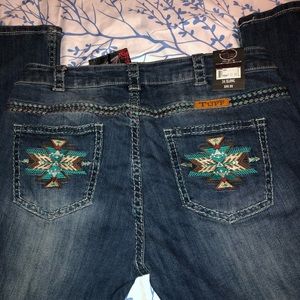 Cowgirl tough jeans Size 34 x-long